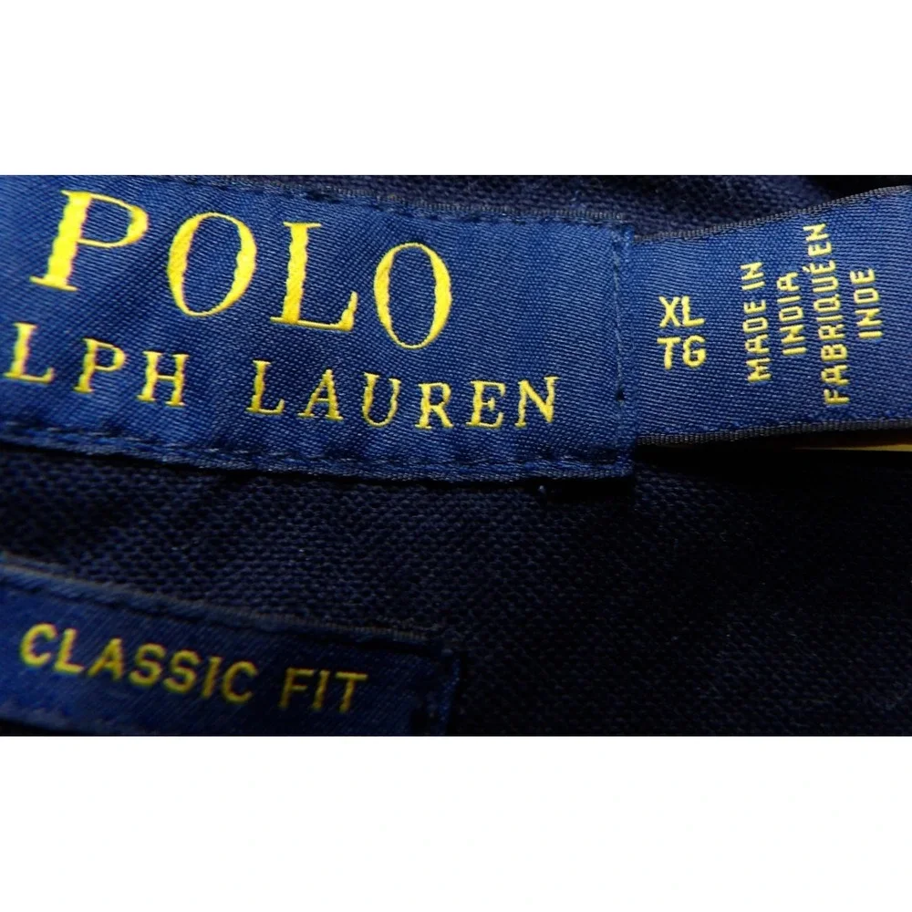 Polo Ralph Lauren Utility Field Shirt Men XL Navy Cotton Classic Fit Military